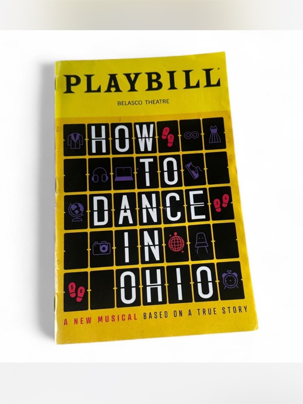 💜 Playbill How to Dance in Ohio Broadway Belasco Theatre (2023)